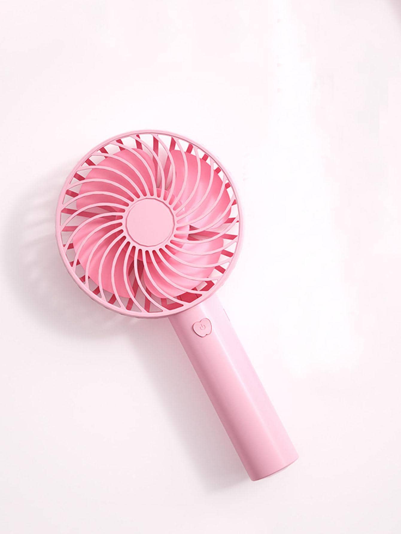 USB Rechargeable Mini Portable Fan With 3 Speeds Lightweight Handheld Perfect For Office Outdoor Travel And Camping