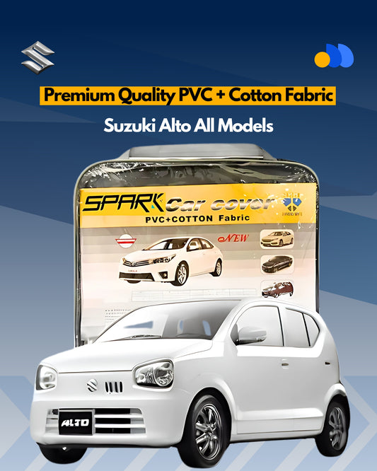 Suzuki Alto Car Cover – Waterproof, Scratch-Proof & Custom Fit (All Models)