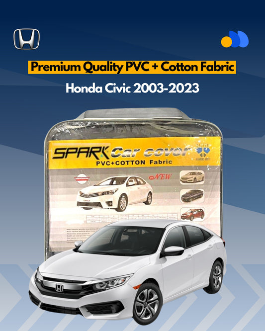 Premium Car Cover for Honda Civic (2003–2023) – Waterproof, UV & Dust Protection
