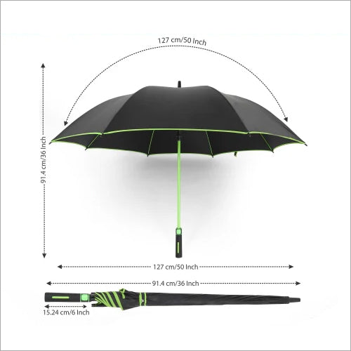 Windproof 12-Rib Automatic Folding Umbrella – Oversized Rain Protection
