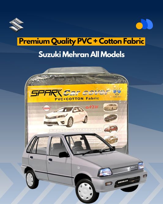 Suzuki Mehran Car Cover – Waterproof, Scratch-Proof & Custom Fit (All Models)