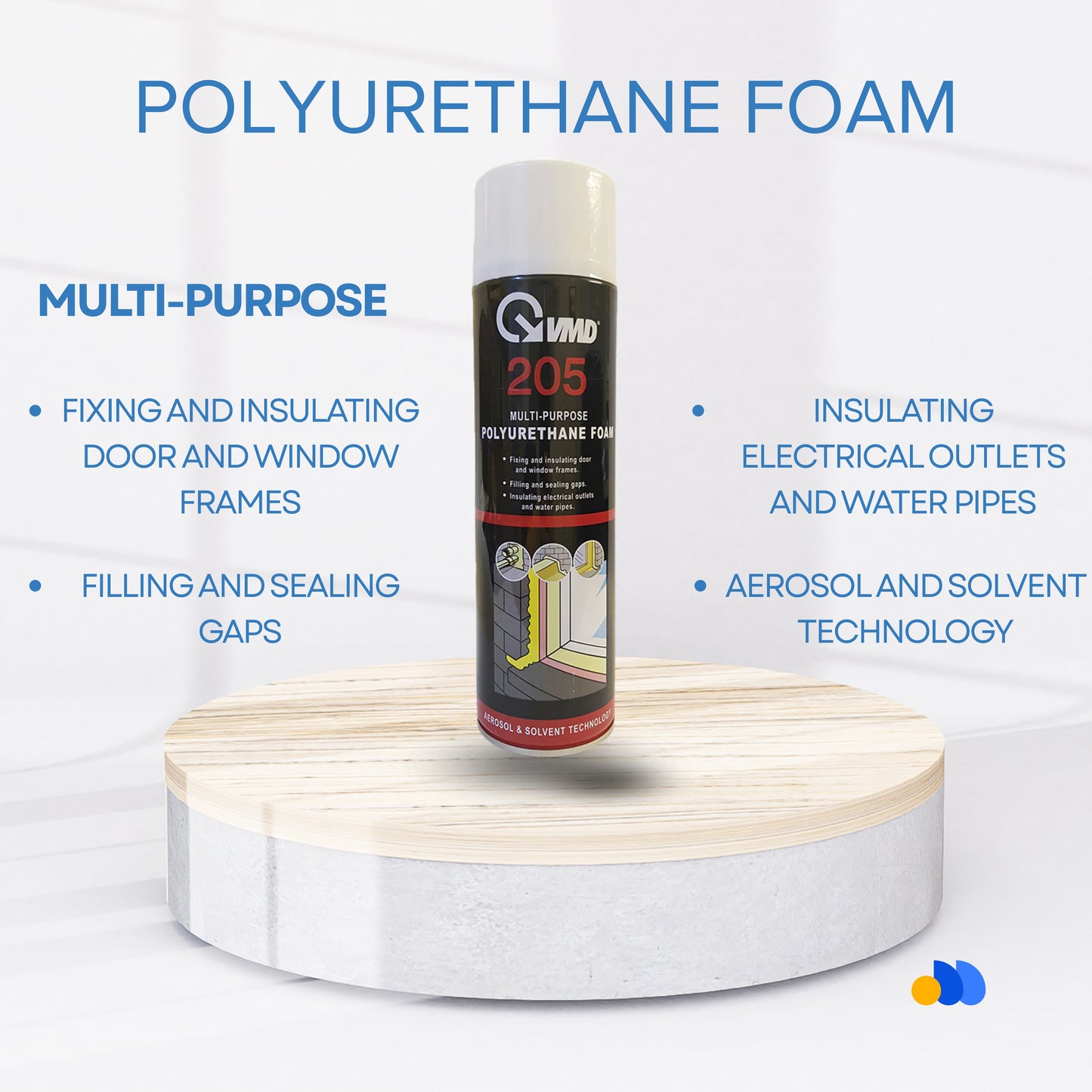 Polyurethane Foam 205 (PU Foam) 500ML