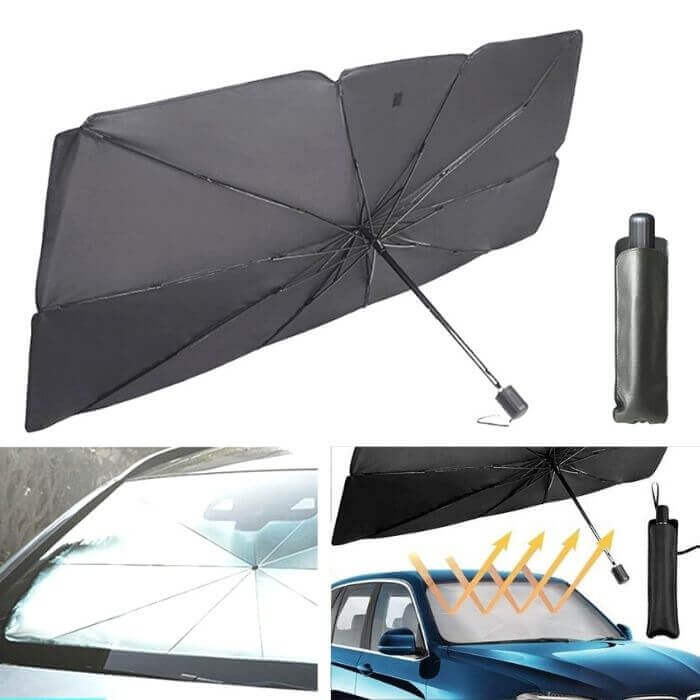 Universal Car Windshield Sun Shade – UV & Heat Protection