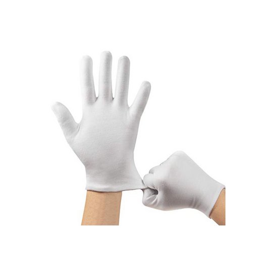 White Summer Hand Cotton gloves