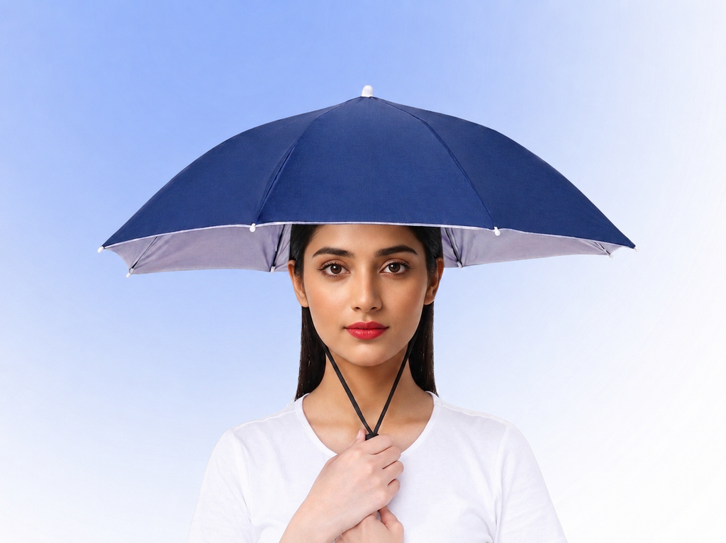 Head Umbrella – Hands-Free Wearable Umbrella