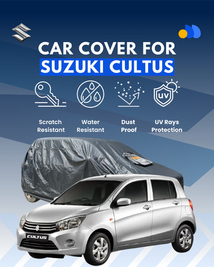 Suzuki Cultus Car Cover – Waterproof, Dustproof & UV Resistant (All Models)