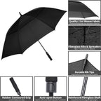 Double Canopy Windproof Umbrella