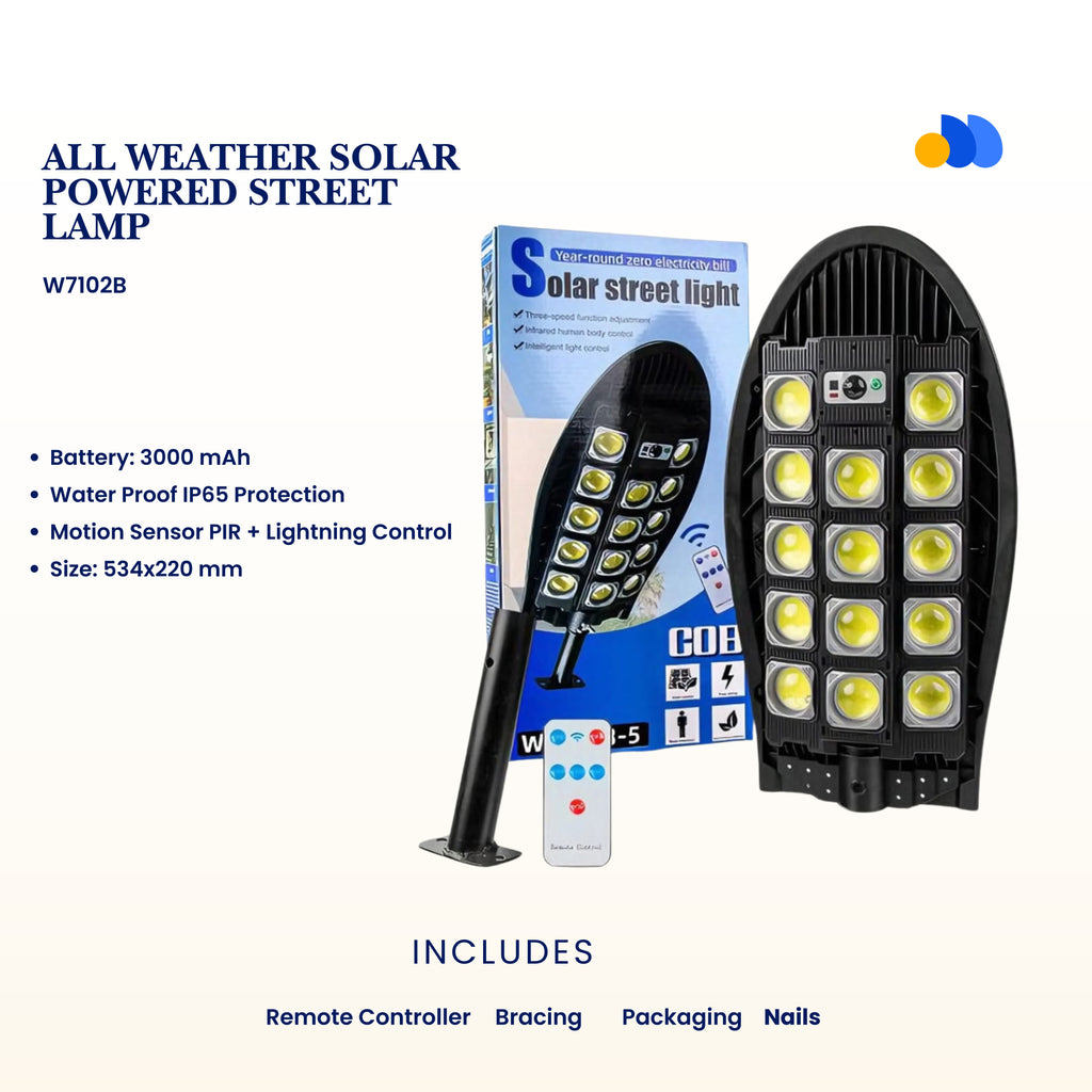 Solar Rechargeable Flashlight