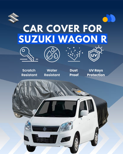 Suzuki Wagon R Car Cover – Waterproof, UV-Resistant & Dustproof (All Models)