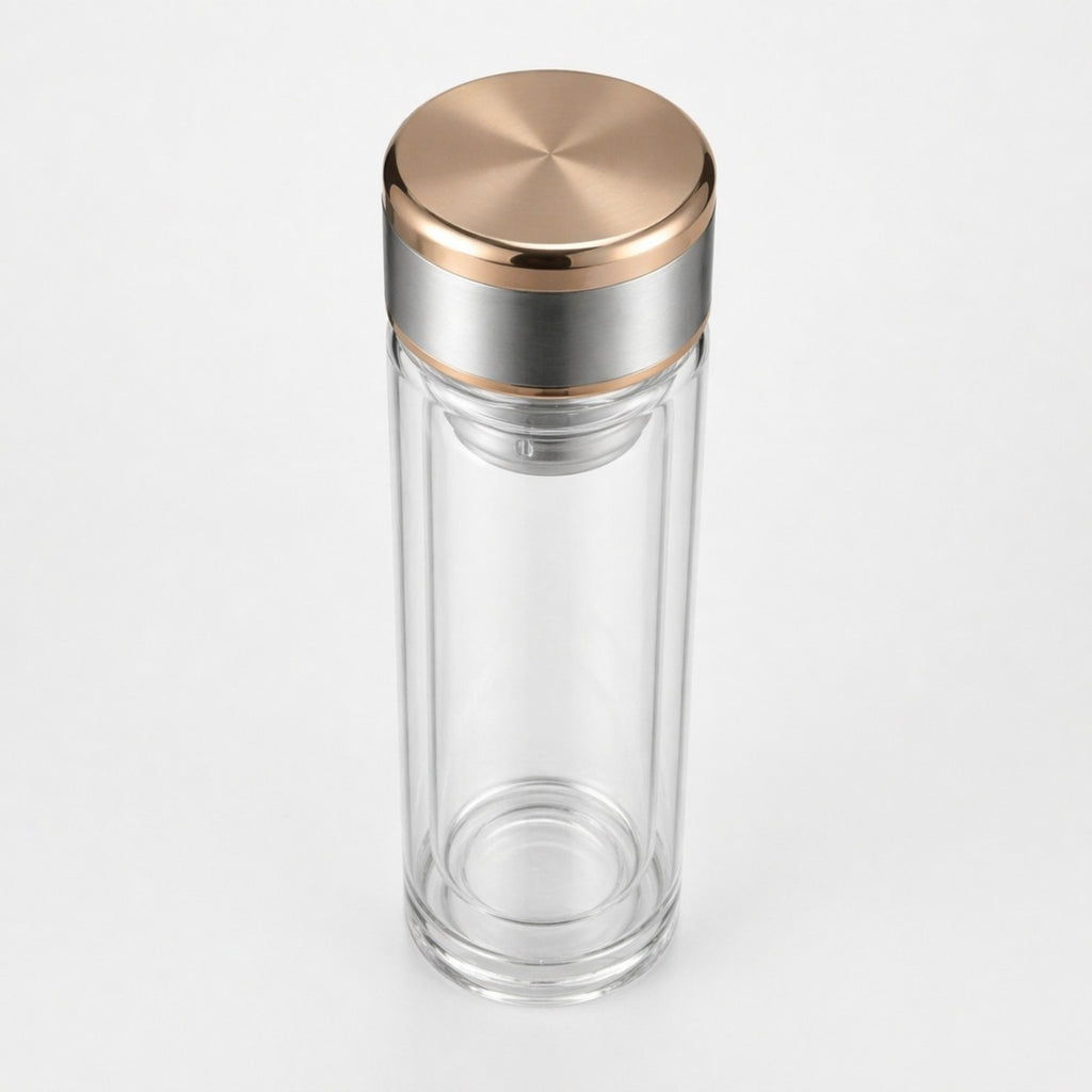 Glass Water Bottle