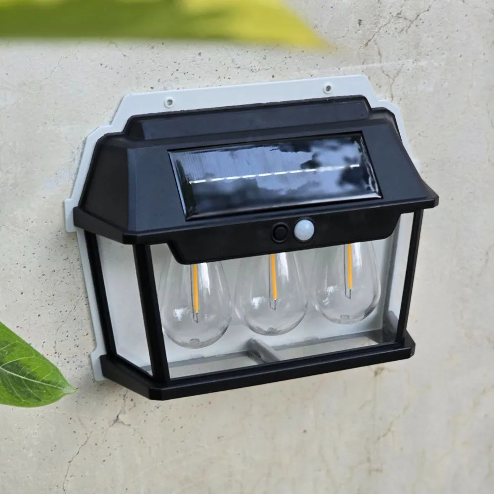 Solar Interaction Wall Lamp – Model HW999 3W | Motion Sensor, Waterproof, 600LM Brightness